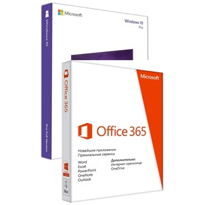 Ключ Windows 10 Pro + Microsoft Office 365 5 ПК, 5 TB