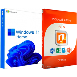 Schlüssel für Windows 11 Home + MS Office 2019 Pro Plus