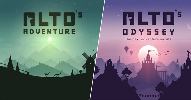 ⚡️ Alto's Adventure + Odyssey iPhone ios iPad Appstore
