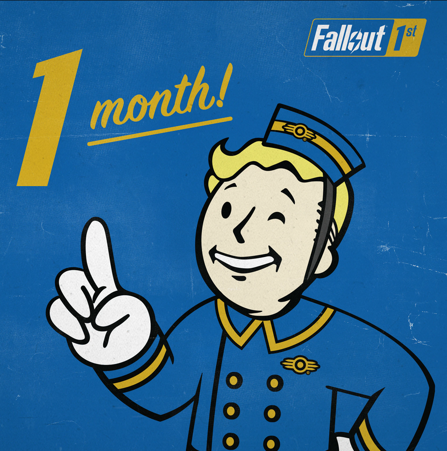 😎 Fallout 76: Fallout 1st — подписка на 1 месяц PC