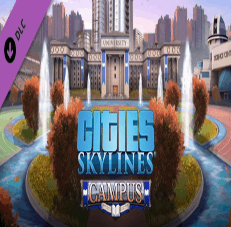 ⭐ Cities: Skylines - Campus Steam Gift ✅ АВТО 🚛 РОССИЯ