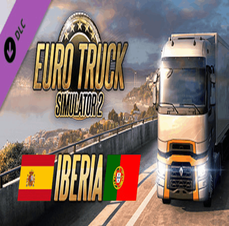 ⭐️ Euro Truck Simulator 2 - Iberia Steam Gift ✅ РОССИЯ