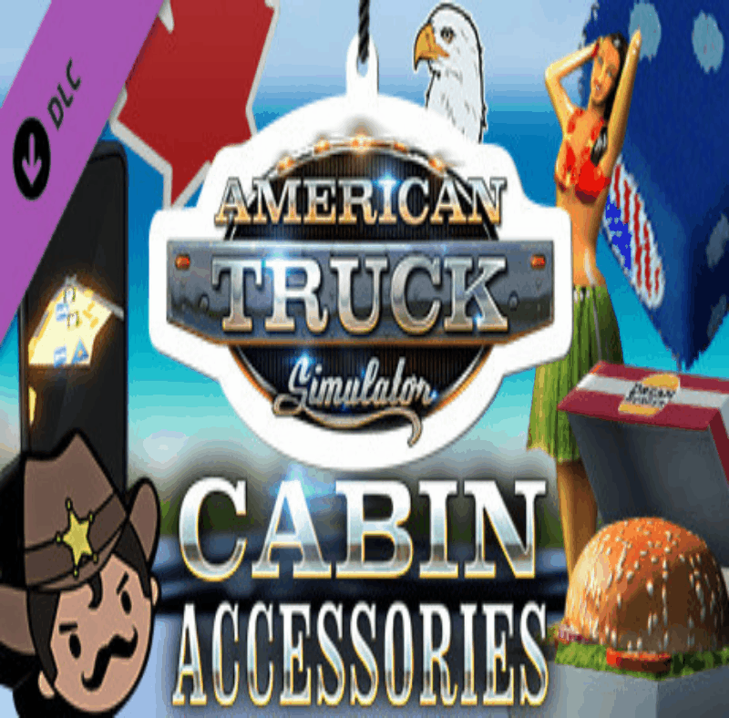 ⭐American Truck Simulator -Cabin Accessories Steam Gift