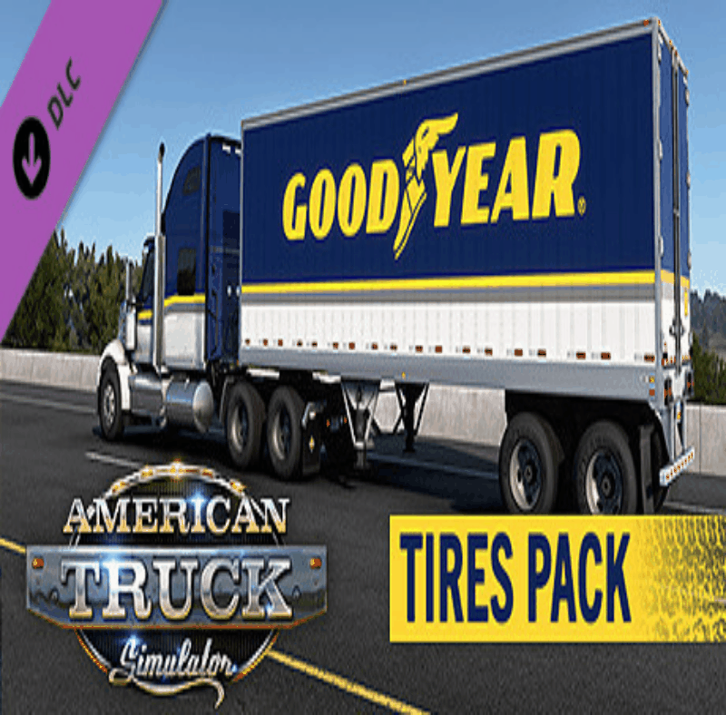 ⭐ American Truck Simulator Goodyear Tires Pack STEAM RU