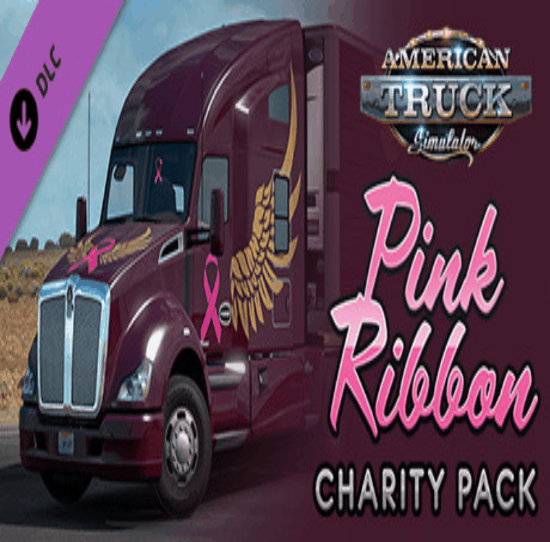 ⭐️ American Truck Simulator - Pink Ribbon Charity Pack