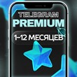 🔥 Telegram Premium 🎉 1, 3, 6 Months 🔰 Subscription