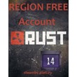Rust UNLIMITED account +EMAIL 14 Year Badge Region Free