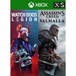 Assassin’s Creed Valhalla+Watch Dogs:Legion XBOX KEY