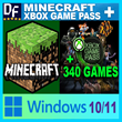 ??MINECRAFT ?+XBOX GAME PASS / WIN10/11 ???+340 игр.