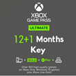 🔑 Key Xbox Game Pass Ultimate 12 +1 Months 🌎 Global