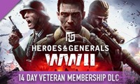 Heroes & Generals 14 day Veteran Membership КОД ROW 💥