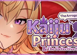 Обложка The Arrogant Kaiju Princess & The Detective Servant