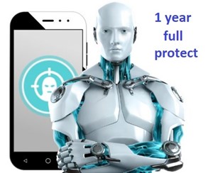 ESET Mobile Security for Android 1 год все страны