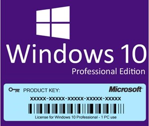 Windows 10 Pro 32/64bit original key