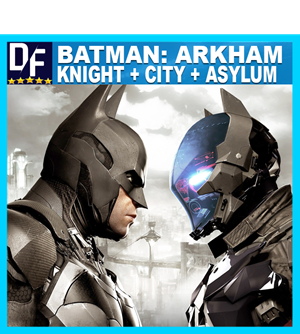 BATMAN: ARKHAM KNIGHT PREMIUM + CITY + ASYLUM [STEAM]