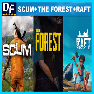 ・SCUM + The Forest + RAFT・STEAM Аккаунт・GLOBAL・