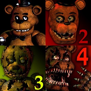 Five Night at Freddy's 4 части для iPhone iOS + БОНУС🎁