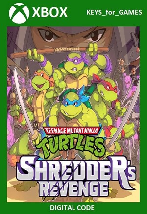 ✅🔑Teenage Mutant Ninja Turtles Shredder's Revenge XBOX