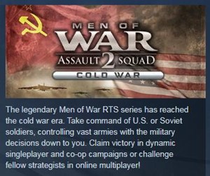 Men of War: Assault Squad 2 Cold War (Steam Key GLOBAL）