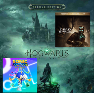 Hogwarts Legacy: DDE+🎁Sonic Colors: UDD+🎁Dead Space