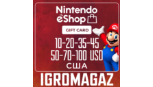 Nintendo eShop Card 10-20-35-45-50-70-100$ USD 🔵 USA