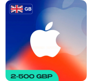 Обложка APPLE ITUNES (ВЕЛИКОБРИТАНИЯ 2 - 500 GBP)