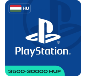 Обложка КАРТА PLAYSTATION PSN (ВЕНГРИЯ 3 500-30 000 HUF)
