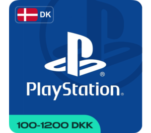 Обложка КАРТА PLAYSTATION PSN (ДАНИЯ 100-1550 DKK)