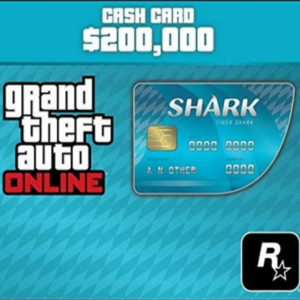 Обложка GTA ONLINE: TIGER SHARK CASH CARD 200 000$ ✅(PC КЛЮЧ)