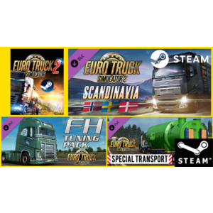 Обложка 🔥Euro Truck Simulator 2 (Scandinavia+Special Transpor)