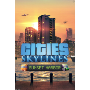 Обложка ✅ Cities: Skylines - Sunset Harbor DLC XBOX ONE Ключ 🔑