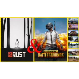 Обложка ⭐️ RUST+PUBG - STEAM ОНЛАЙН (GLOBAL)