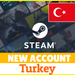 Обложка ⭐️✅ Новый аккаунт Steam (🇹🇷Турция)+СМЕНА ПОЧТЫ $БОНУС