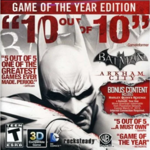 Обложка BATMAN: ARKHAM CITY GOTY ✅STEAM КЛЮЧ