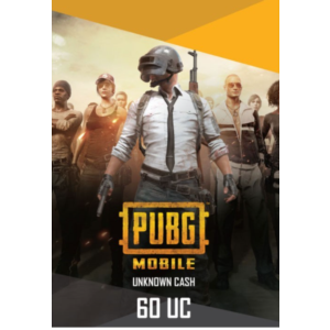 Обложка PUBG Mobile 60 UC Unknown Cash 🔴 GLOBAL КЛЮЧ