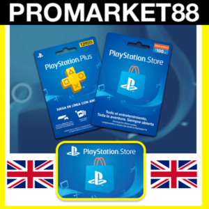 Обложка ⭐️🇬🇧 PlayStation карта оплаты Великобритания PSN GBP