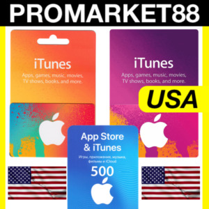 Обложка ⭐🇺🇸 App Store/iTunes Подарочная карта США / USA / USD