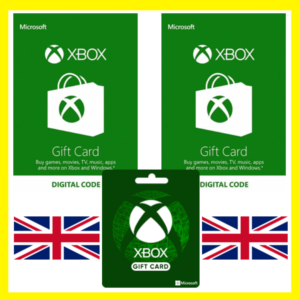 Обложка ⭐️ВСЕ КАРТЫ⭐🇬🇧Xbox Gift Card 5-100 GBP Великобритания