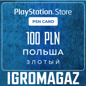 Cover PlayStation Network Card 100 PLN (PL) 🔵Poland
