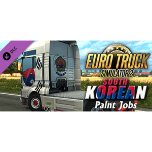 Обложка Euro Truck Simulator 2 South Korean Paint Jobs Pack RU