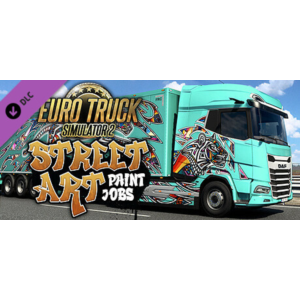 Обложка Euro Truck Simulator 2 - Street Art Paint Jobs Pack RU
