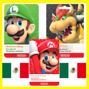 Обложка ⭐️ВСЕ КАРТЫ⭐🇲🇽Nintendo eShop Gift Card 200-2000 MXN