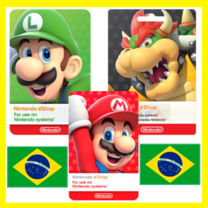 Обложка ⭐️ВСЕ КАРТЫ⭐🇧🇷Nintendo eShop Gift Card 100 - 750 BRL