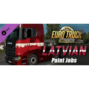 Обложка Euro Truck Simulator 2 Latvian Paint Jobs Pack Steam RU
