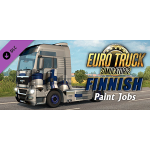 Обложка Euro Truck Simulator 2 Finnish Paint Jobs Pack Steam RU