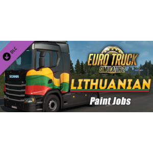 Обложка Euro Truck Simulator 2 - Lithuanian Paint Jobs Pack RU