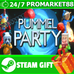 Обложка ⭐️ ВСЕ СТРАНЫ+РОССИЯ⭐️ Pummel Party Steam Gift 🟢