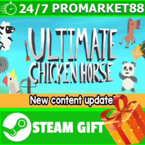 Обложка ⭐️ВСЕ СТРАНЫ+РОССИЯ⭐️ Ultimate Chicken Horse Steam Gift