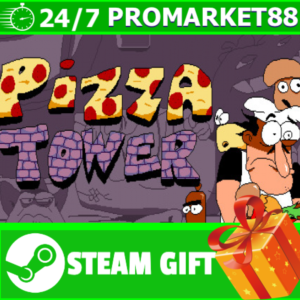 Обложка ⭐️ ВСЕ СТРАНЫ+РОССИЯ⭐️ Pizza Tower Steam Gift