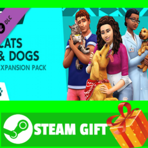 Обложка ⭐️ ВСЕ СТРАНЫ+РОССИЯ⭐️ The Sims 4 Cats & Dogs Steam
